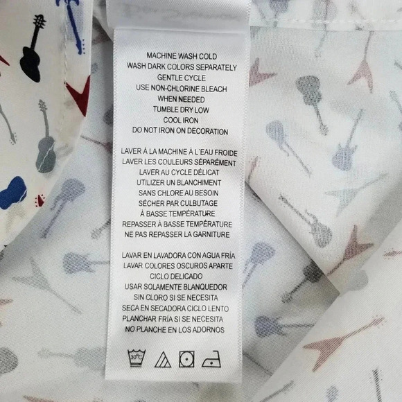 Ben Sherman Logo Tag Soho Slim Stretch Fit Guitar - Picture 9 of 9